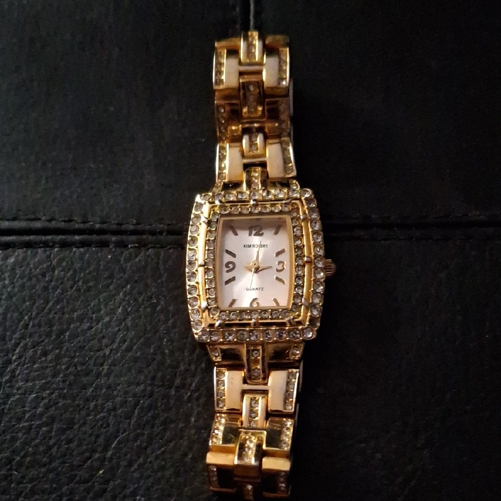 Kim Rogers Gold and Silver Women's Watch